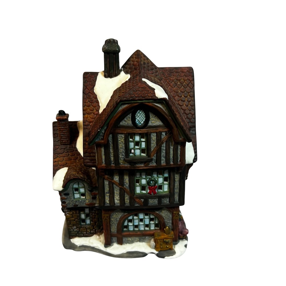 Grandeur Noel Victorian Christmas Village "Antique Shop" Replacement 1999